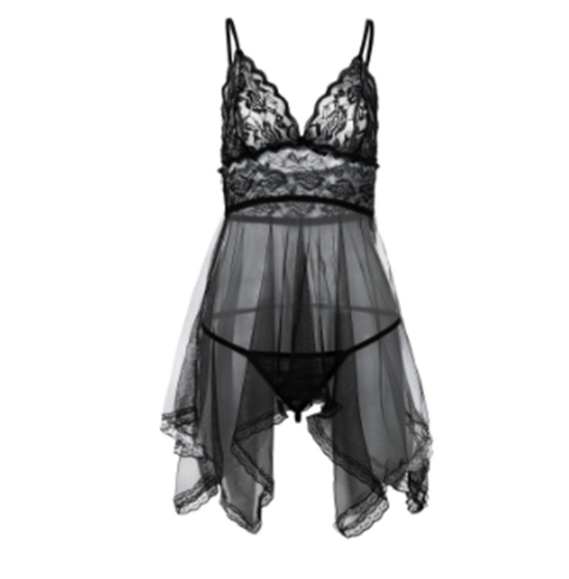Camisón Sexy con Abertura Frontal / Front Slit Sexy Nightdress