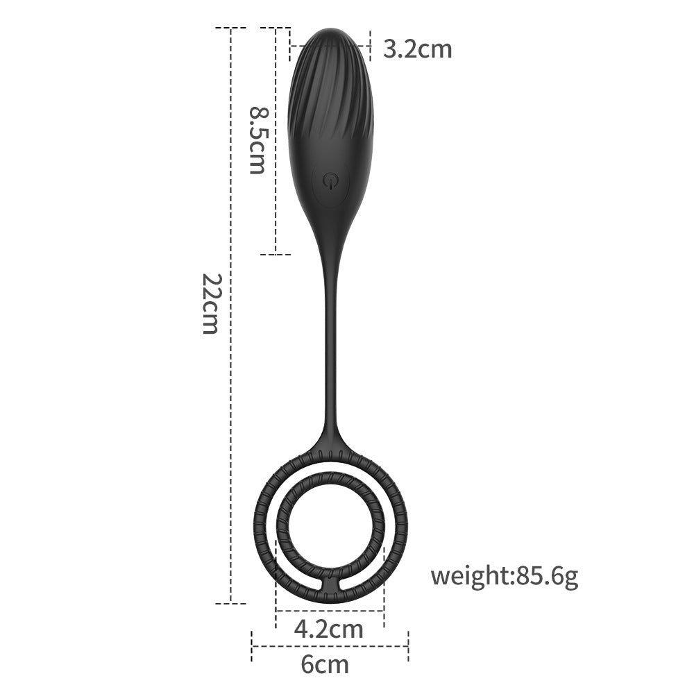 Anillo de Herradura con Control Remoto Inalámbrico y Carga – Producto para Parejas / Wireless Charging Remote Control Tadpole Horseshoe Ring – Couple’s Toy