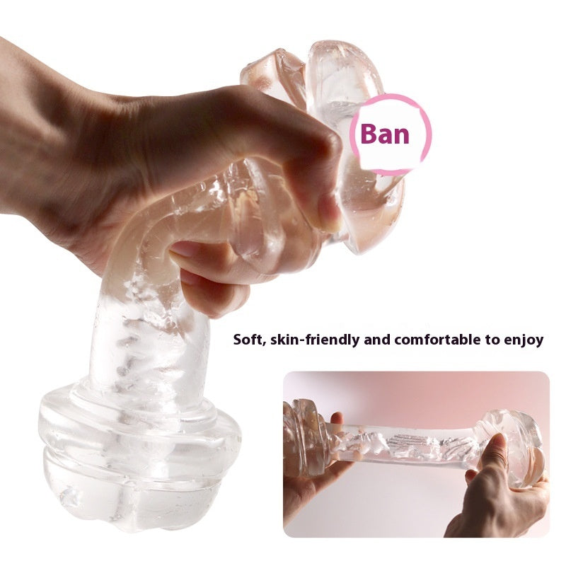 Double-Headed Transparent Juice Suction Trainer / Entrenador de succión de jugos transparente de doble cabeza
