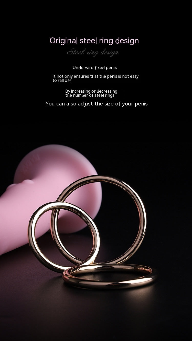 Arnés y dildo realista para mujer – Estilo cuero / Strap-On with Realistic Dildo – For Women