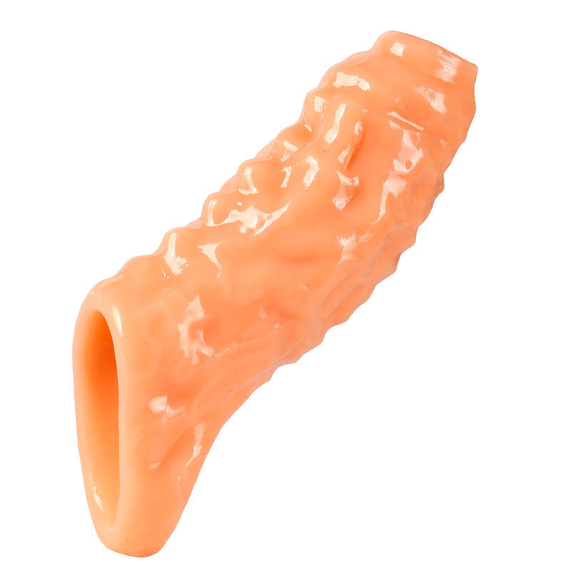 Male J Toy Set with Wolf Teeth Texture – Simple Design for Home Use, Ideal for Couples / Juguete para pareja – Set masculino "J" con textura de dientes de lobo, uso doméstico y diseño simple