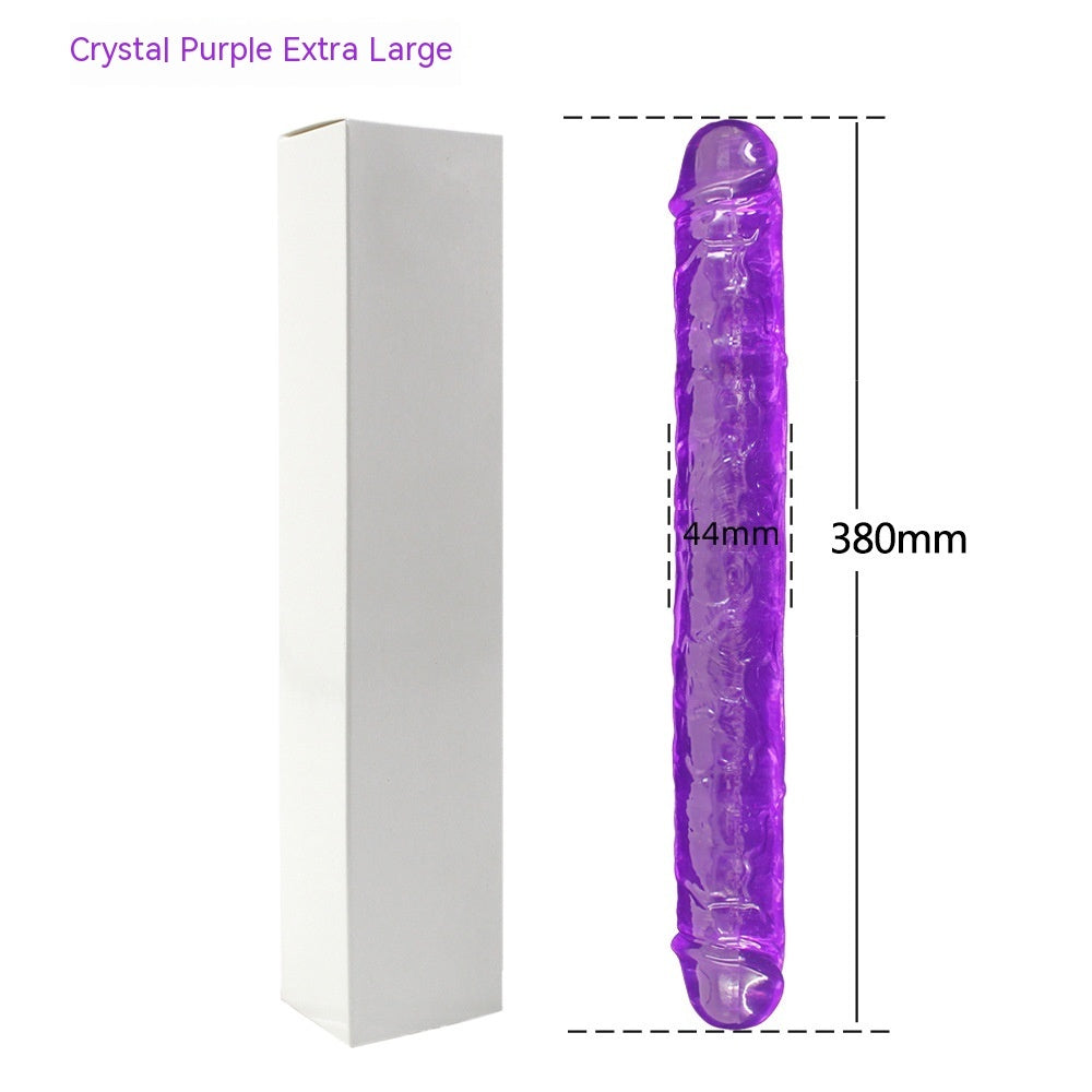 Super Thick Double-Head Simulation Dildo for Women – Lala Female / Dildo de Simulación de Doble Cabeza Súper Grueso para Mujeres – Lala Female