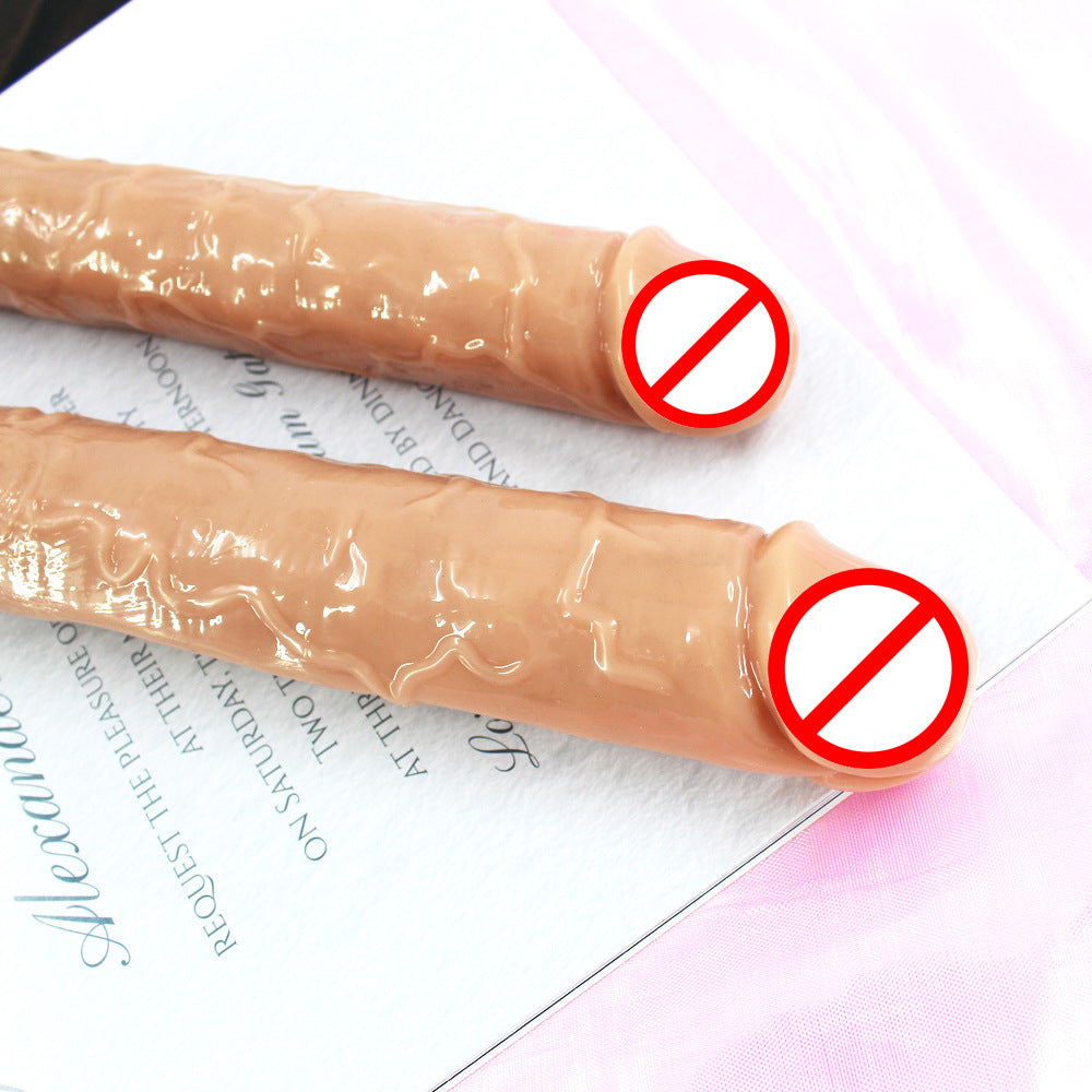 Super Thick Double-Head Simulation Dildo for Women – Lala Female / Dildo de Simulación de Doble Cabeza Súper Grueso para Mujeres – Lala Female