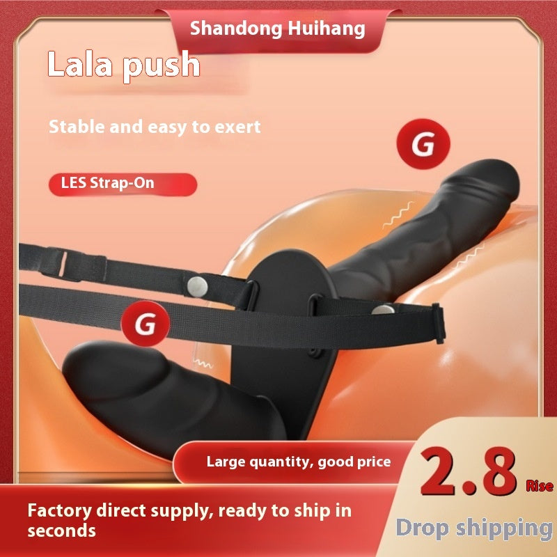 Dildo para Usar con Doble Vibración y Control Remoto / Wearable Dildo with Dual Vibration and Remote Control
