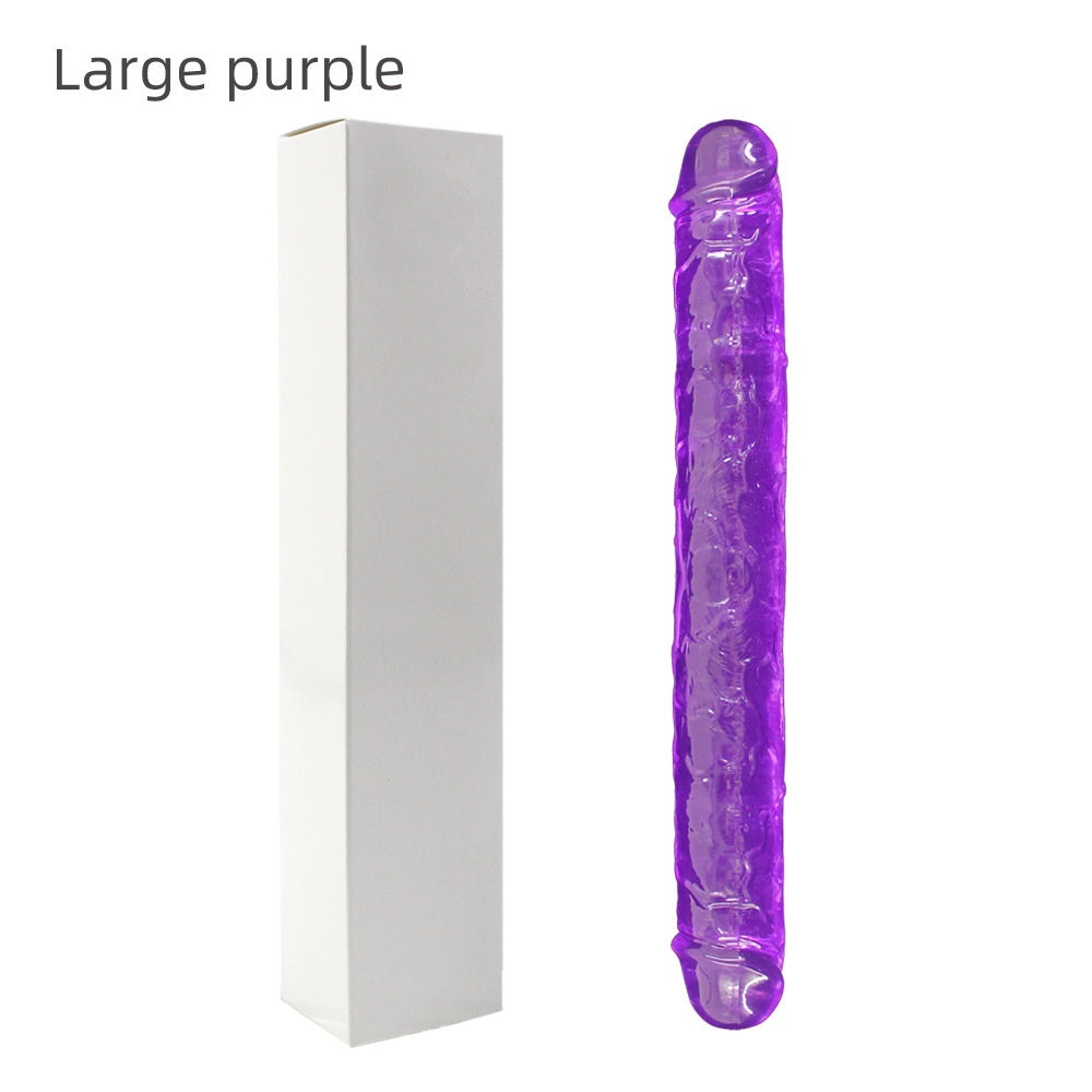Super Thick Double-Head Simulation Dildo for Women – Lala Female / Dildo de Simulación de Doble Cabeza Súper Grueso para Mujeres – Lala Female
