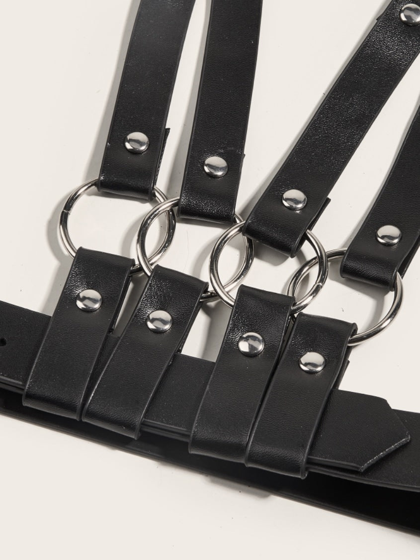 Lencería con esposas y moño para juegos de bondage / Bowknot Lingerie with Handcuffs – Bondage Style