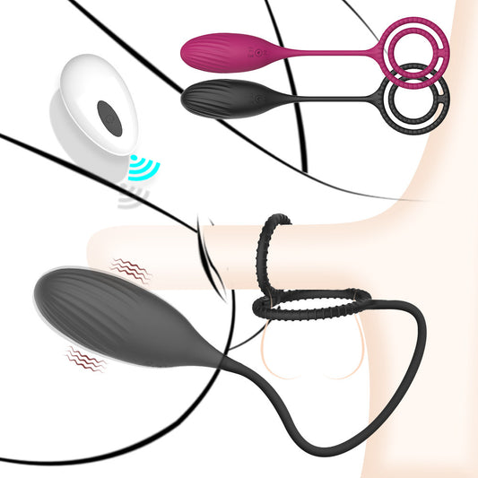 Anillo de Herradura con Control Remoto Inalámbrico y Carga – Producto para Parejas / Wireless Charging Remote Control Tadpole Horseshoe Ring – Couple’s Toy